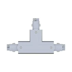 ProRail3 łącznik T uziem lew Srebrny 230V metal/tworzywo sztuczne 3-faz (PL91376) - Paulmann