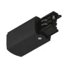 ProRail3 End zasilanie prawa Czarny 230V metal/tworzywo sztuczne 3-faz (PL91362) - Paulmann