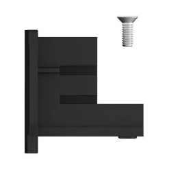 ProRail3 nasadka końc. op.1szt. Czarny tworzywo sztuczne 3-faz (PL91384) - Paulmann