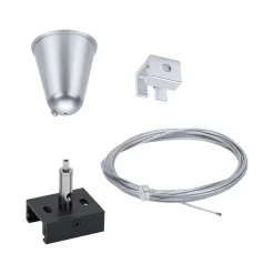 ProRail3 Steel Wire Suspension 3m Black 0 (PL95585) - PAULMANN