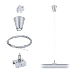 ProRail3 Steel Wire Suspension 3m Silver 0 (PL95583) - PAULMANN