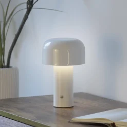 Przenośna, ładowalna lampa AGNES biała (19190-16) - Paul Neuhaus