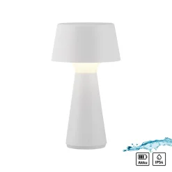 Przenośna lampa na piknik ABERA Biała (19260-16) - Paul Neuhaus