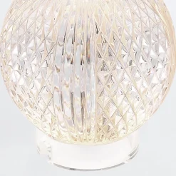 Przenośna lampa stołowa ładowana USB LED Marni - Naturalny mosiądz (QN-MARNI-TL-S-NBR) - Quintiesse