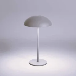 Przenośna lampa stołowa MROOM LED IP65 szara (26576-M927-D9-TD-84) - Aqform