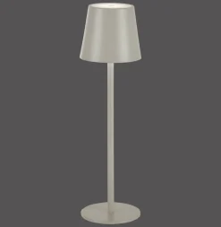 Przenośna LAMPA STOŁOWA USB EURIA SZARA (19250-40) - Paul Neuhaus