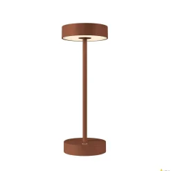 Przenośna lampa VINOLINA 2700/3000 K, TOUCH, kolor rdzy (1007361) - SLV