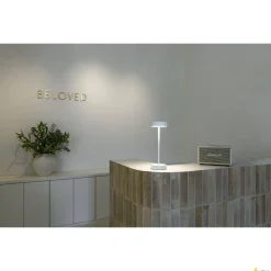 Przenośna lampa VINOLINA 2700/3000 K, TOUCH, biała (1007360) - SLV