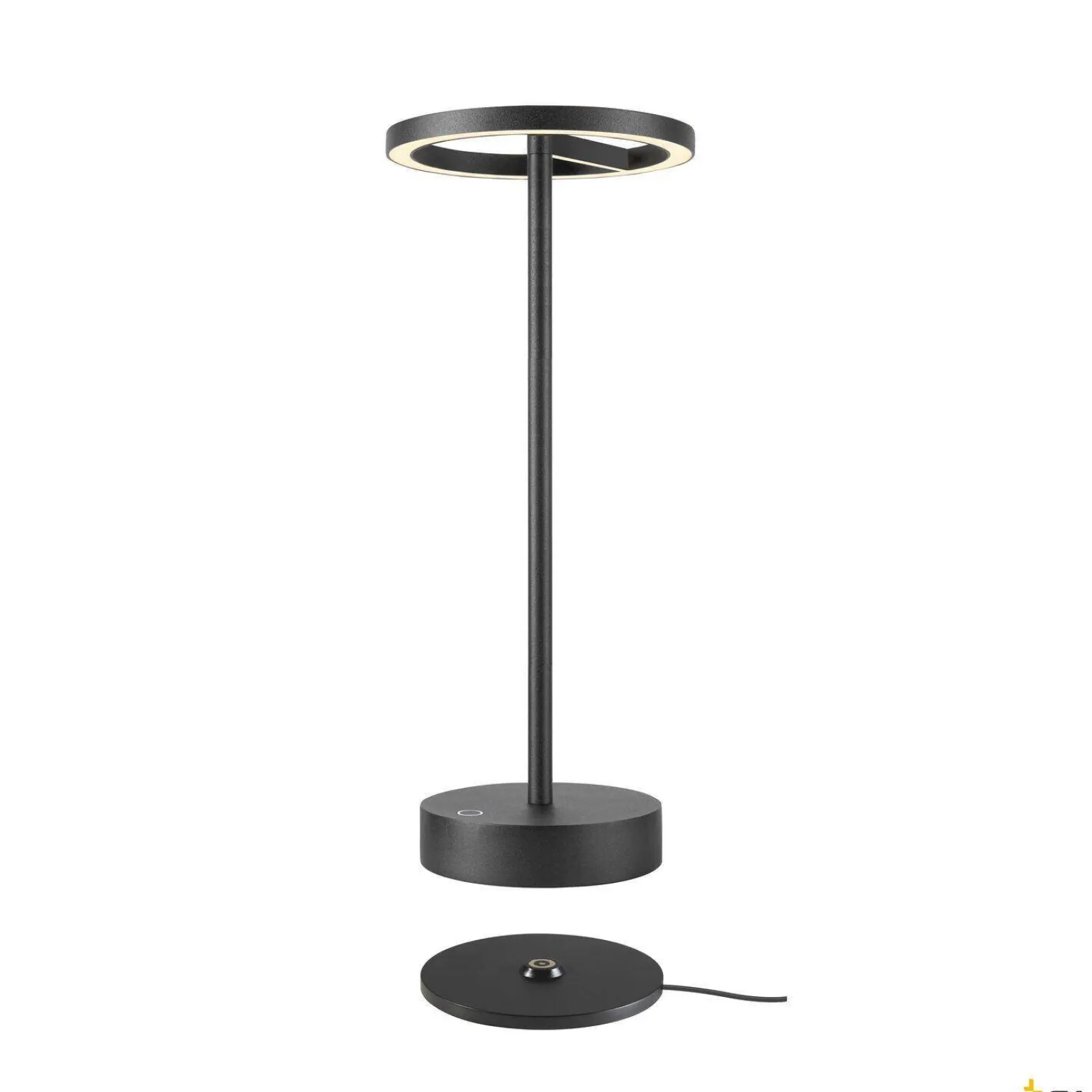 Przenośna lampa VINOLINA ONE 2700 K, TOUCH, czarna (1007359) - SLV