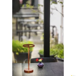 Przenośna lampa VINOLINA ONE 2700 K, TOUCH, kolor rdzy (1007358) - SLV