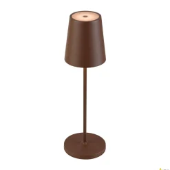 Przenośna lampa VINOLINA TWO 2200/2700/3000 K, TOUCH, kolor rdzy (1007695) - SLV