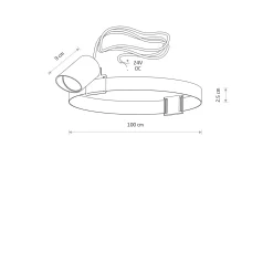 Przenośny kinkiet zewnętrzny RUMI LED (11543) - Nowodvorski