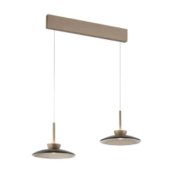 PURE MOON LAMPA WISZĄCA BRĄZOWY (2194-97) - Paul Neuhaus