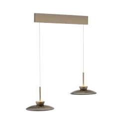 PURE MOON LAMPA WISZĄCA BRĄZOWY (2194-97) - Paul Neuhaus