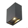 QUAD 1 XL, lampa ścienna, LED, 3000K, IP44, kwadratowa, antracytowa, 3,2W (232435) - SLV