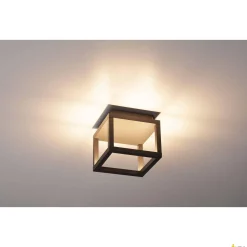 QUADRULO CL LED, zewnętrzna oprawa sufitowa natynkowa, kolor antracyt (1005202) - SLV