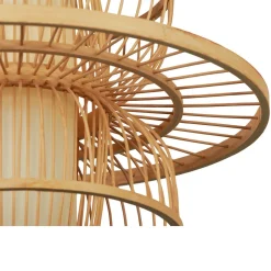 Ratanowa lampa wisząca Astra naturalna 1xE27 (LP-3110/1P NT) - Light Prestige