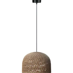 Ratanowa lampa wisząca Kanso 50 cm jasne drewno 1xE27 (LP-2025/1P 50 cm) - Light Prestige