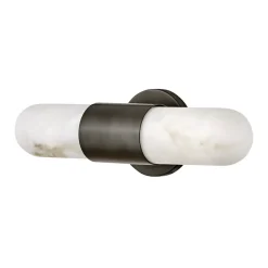 Średni kinkiet LED Ibiza - Oksydowana czerń (QN-IBIZA-M-BX) - Quintiesse