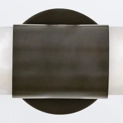 Średni kinkiet LED Ibiza - Oksydowana czerń (QN-IBIZA-M-BX) - Quintiesse