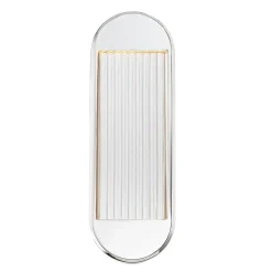 Średni kinkiet LED Palais - Polerowany nikiel (QN-PALAIS-W-M-PN) - Quintiesse