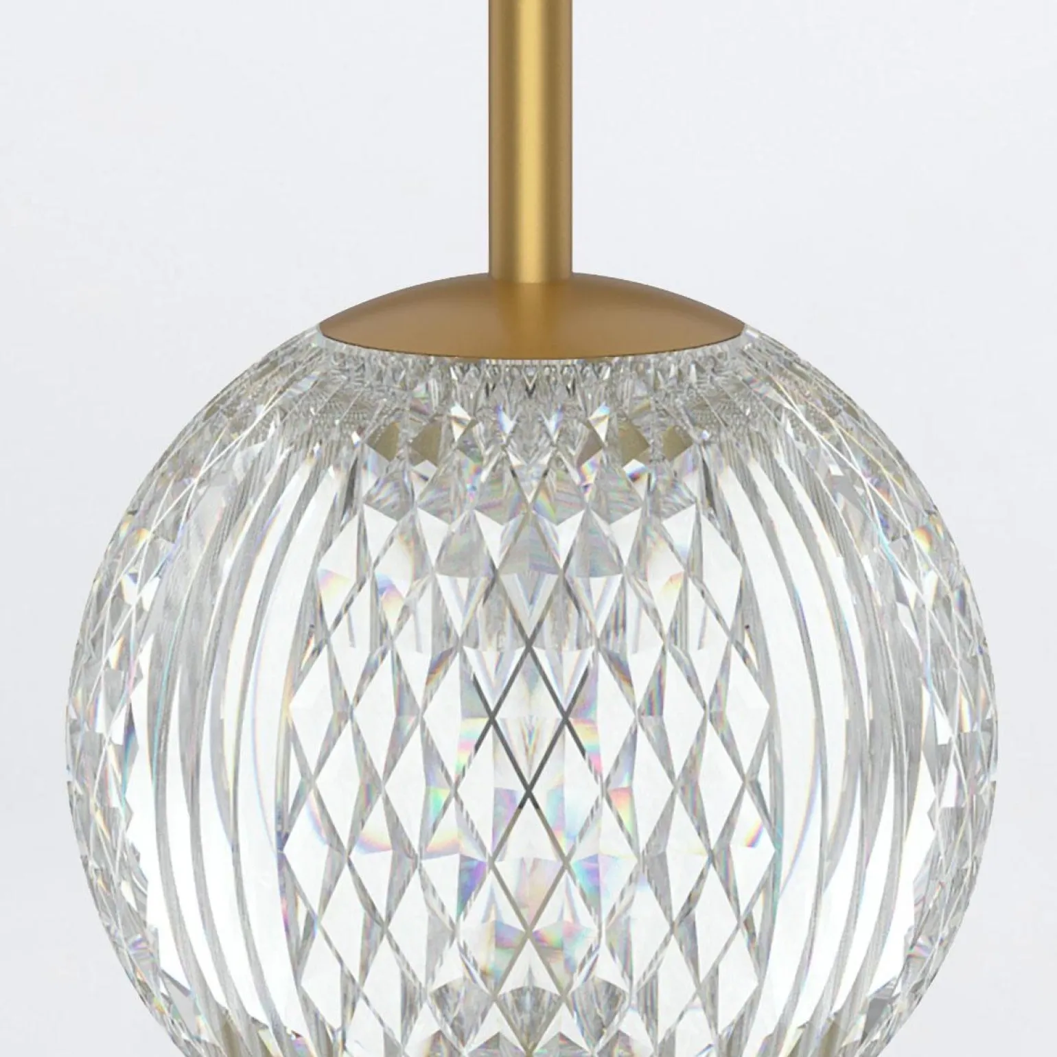 Średnia lampa stołowa z abażurem LED Marni - Naturalny mosiądz (QN-MARNI-TL-M-NBR) - Quintiesse