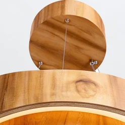 Średnia lampa wisząca LED Horizon (QN-HORIZON-RING-LED-60-TEAK) - Quintiesse