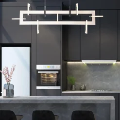 Średnia lampa wyspowa Inizio - Matowa czerń (QN-INIZIO-LP-M-BK) - Quintiesse