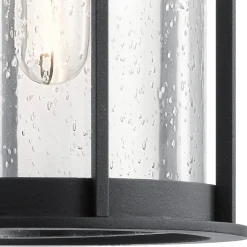 Średnia latarnia naścienna Camillo - 1 źródło światła - Teksturowana czerń (KL-CAMILLO-M-TBK) - Kichler