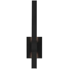 Średnia latarnia naścienna LED Nocar - - Strukturalna czerń (KL-NOCAR-M-BK) - Elstead Lighting