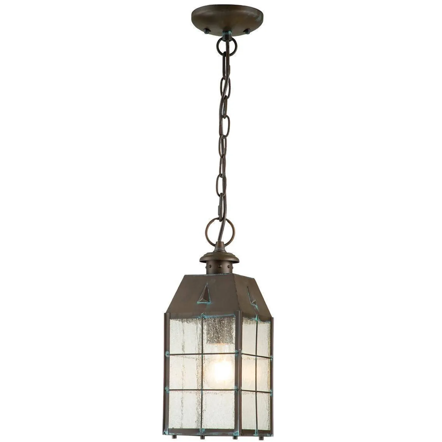 Średnia latarnia wisząca Nantucket - 1 źródło światła (QN-NANTUCKET8-M-AS) - Quintiesse