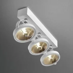 Reflektor CERES x3 R 50W kol. CZARNY STRUKTURA (15213-0000-T8-PH-12) - Aqform (Aquaform)