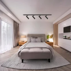 Reflektor Magro 7W 2700/4000K Czarny 1 Obwodowy (ML1119) - Milagro