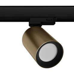 Reflektor na szynie TIVA szczotkowany mosiądz GU10 4000K 7W 550lm (MYL.00554) - Make Your Light