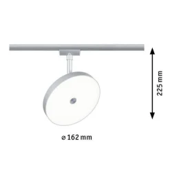 Reflektor na szynoprzewód URail HILODR LED DIM 4000K chrom matowy (PL96793) - PAULMANN