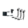 Reflektor ogrodowy Plug & Shine PIKE zestaw 3x3,5W 3000K IP67 24V antracyt / tworzywo sztuczne (PL94242) - PAULMANN