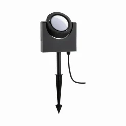 Reflektor ogrodowy SWIVEA Led 8W 3000K IP44 460lm 230V ciemny szary/ aluminium (PL94408) - PAULMANN