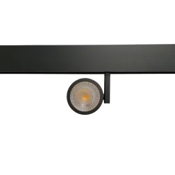 Reflektor szynowy Delter ściemnialny, sterowany Smart, 8W Magnet Line LED czarny (TLV-05-08TU) - Yaskr