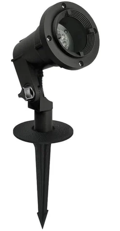 Reflektor zewnętrzny SANDE 1592 BLACK LED Gu10 5,5W 3000K CUSP EEI G Norlys