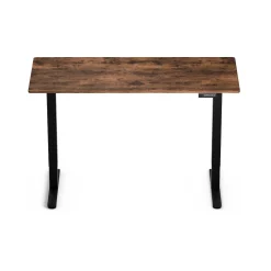 Regulowane biurko gamingowe Control Lite 140 Czarny/Rustykalny (LV1714) - LVN SYSTEM