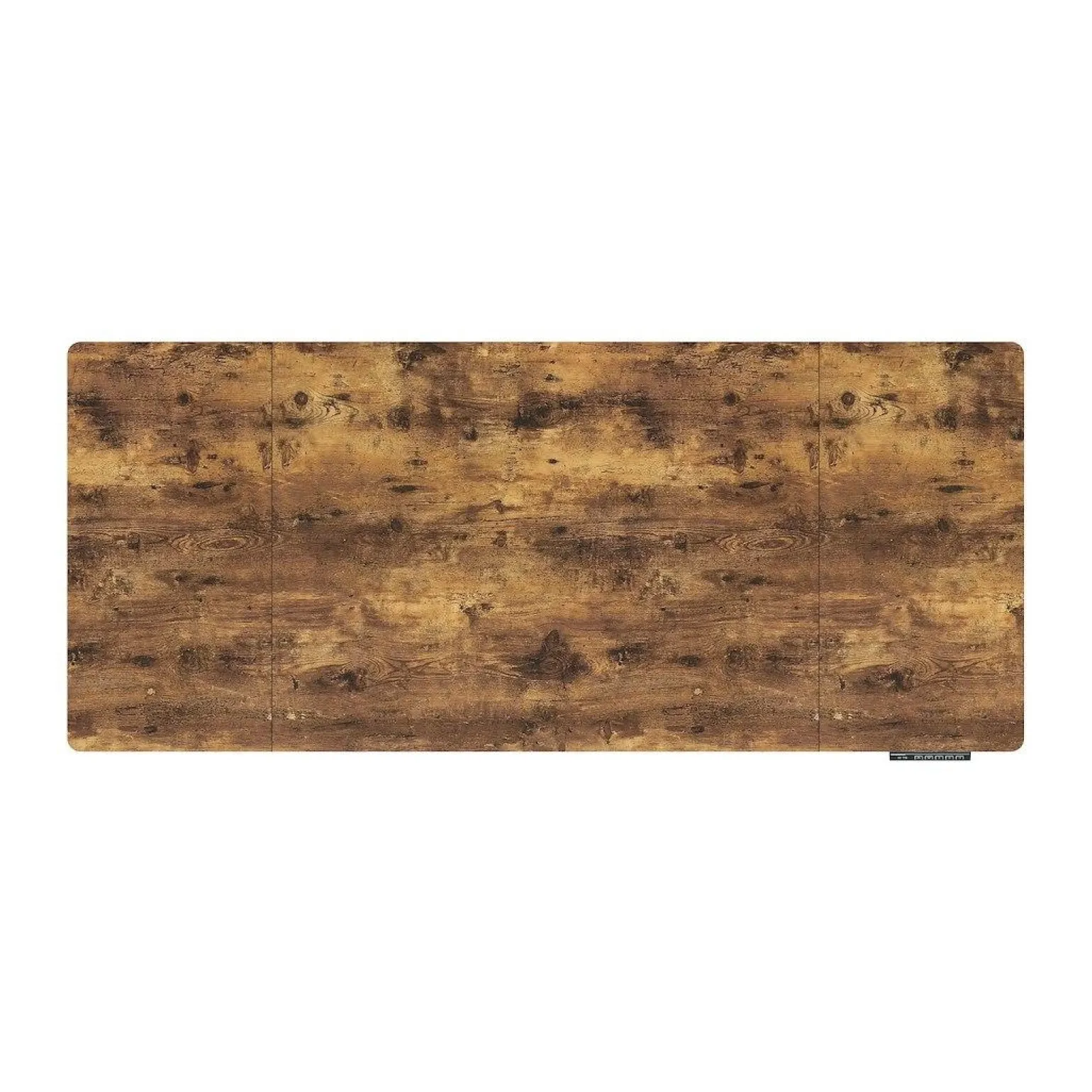 Regulowane biurko gamingowe Control Lite 140 Czarny/Rustykalny (LV1714) - LVN SYSTEM