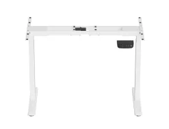 Regulowany stelaż do biurka z dwoma silnikami i ładowarką USB Control Pro Biały (LV0665) - LVN SYSTEM