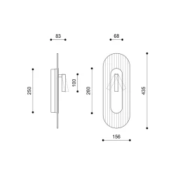 RIFLO W C biała lampa ścienna / kinkiet z regulowanym reflektorem (RIWC61002) - Ummo