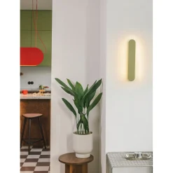 RIFLO W C oliwkowa lampa ścienna / kinkiet z regulowanym reflektorem (RIWC614002) - Ummo