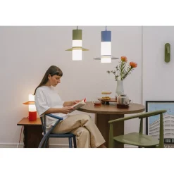 RIFLO W D oliwkowa lampa ścienna / kinkiet z regulowanymi reflektorami (RIWD614002) - Ummo