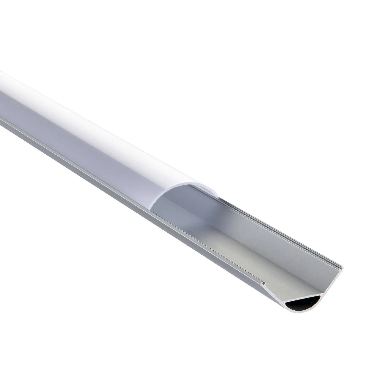 Rigel Corner Wide 2m Aluminium Profile/Extrusion Sliver (97737) - Saxby