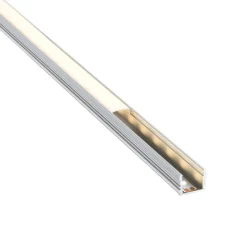 Rigel Surface 2m Aluminium Profile/Extrusion Sliver (80498) - Saxby