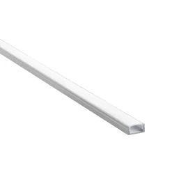 RigelSLIM Surface 2m Aluminium Profile/Extrusion White (97734) - Saxby