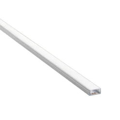 RigelSLIM Surface 2m Aluminium Profile/Extrusion White (97734) - Saxby