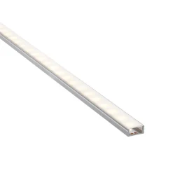 RigelSLIM Surface 2m Aluminium Profile/Extrusion Sliver (80497) - Saxby